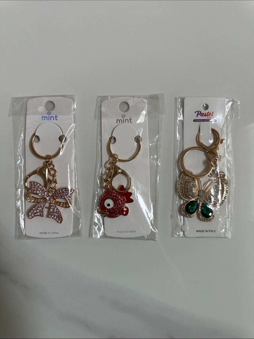 Bag Charm Trio